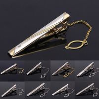 Mens Metal Necktie Bar Crystal Formal Dress Shirt Wedding Ceremony Gold Tie Clips Party Fashion Smooth Clasp Pin Gifts Nails Screws Fasteners