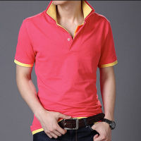 NEW2017 Spring Autumn Mens short sleeve Polo shirt Breathable Double collar Male Lapel leisure tenis polos hombre Plus Size 3XL