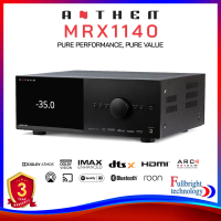 Anthem MRX 1140 8K 11.2-channel home theater receiver with Dolby Atmos, Wi-Fi, Bluetooth, and Ap ple AirPlay Warranty 3 years