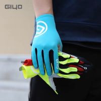 hotx【DT】 Short Cycling  Fingerless Gloves Anti-slip Lycra Fabric Half Mitten for Mtb Road Racing GIYO