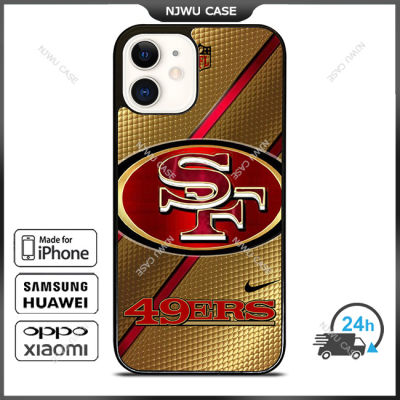 San Francisco 49 Ers New Gold Phone Case for iPhone 14 Pro Max / iPhone 13 Pro Max / iPhone 12 Pro Max / XS Max / Samsung Galaxy Note 10 Plus / S22 Ultra / S21 Plus Anti-fall Protective Case Cover