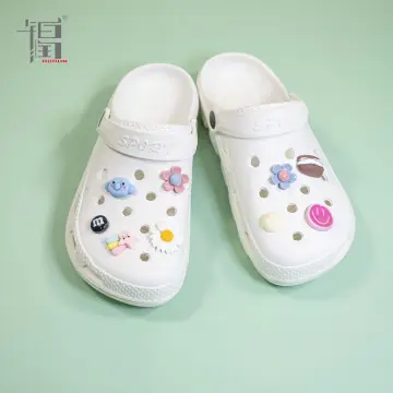 14Pcs/Set Crocs Jibbitz Charms Shoe Accessories DIY Chocolate Fashion  Cartoon Bear Shoe Buckle for Crocs