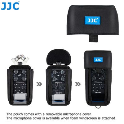 JJC กระเป๋ากระเป๋าตัวยึดกล้องสำหรับซูมบันทึก H6 H4n H5เครื่องบันทึกวิดีโอดิจิตอลที่มีประโยชน์อุปกรณ์ป้องกัน
