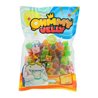 Ohmmy Jelly / โอมมี่เยลลี่ - กัมมี่เยลลี่ ลูกเต๋าแฟนซี 500 กรัม [รวมรสผลไม้] นุ่ม อร่อย