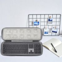 【Corner house】 Protable EVA Hard Keyboard Storage เคสกระเป๋าป้องกันกันน้ำสำหรับ Logitech MX Keys Advanced Wireless Illuminated Keyboard