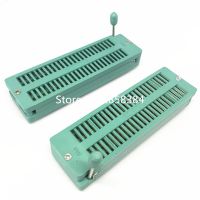 Free shipping 2Pcs/Lot 3M Gold DIP 48 Pin 48Pin Universal ZIF IC Socket 12268