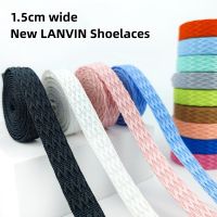 【HOT】✙ Flat AF1 Shoe Laces 1.5CM Wide Luxury Brand Shoelace Textured Classic Weaved Checkerboard Shoestrings Sneakers Man