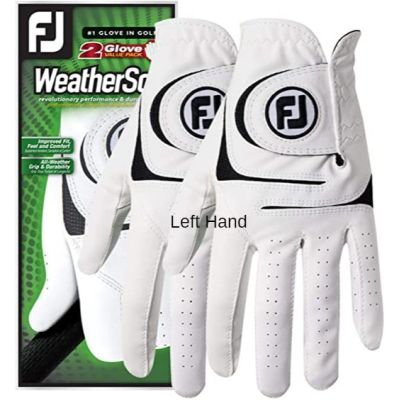 [พร้อมสต็อก] ถุงมือกอล์ฟ 1 ชิ้น / 1 คู่ Mens WeatherSof Golf Gloves FJ