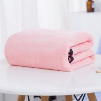 Coral Fleece Bath Towel Soft Thicken Large Bath Robe For Adult Men Women Super Absorbent Breathable Beach Towel Home Textiles