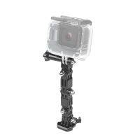 ชุดยึดติดหมวกกันน็อกขี่จักรยานหลายข้อต่อสำหรับ DJI Osmo Action/ Gopro HERO10 9 8สีดำ7 6 5 4 3 2 1 Xiaoyi