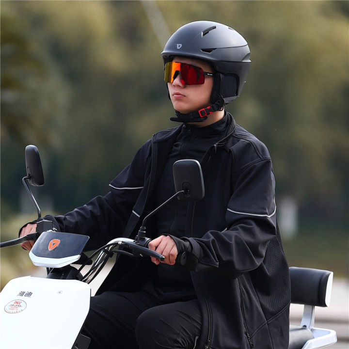west-biking-winter-warm-motorcycle-helmet-men-women-integrated-ski-helmet-electric-bike-safety-cap-bicycle-scooter-cycling-hat