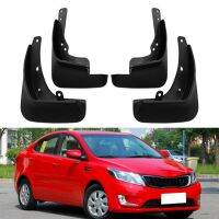 Car Front Rear Fender Mud Flaps Deluxe Molded Splash Guards 4Pcs For KIA RIO K2 Sedan 2012 2013 2014