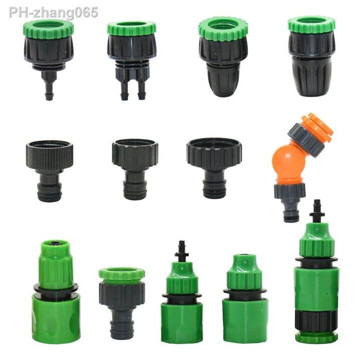 garden-tap-1-4-hose-quick-connector-4-7-8-11-16mm-barb-water-pipe-joint-1-2-1-3-4-male-female-thread-drip-irrigation-adapter