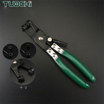 TUOCHI Cable Type Flexible Wire Long Reach Hose Clamp Pliers Multi-tool Car Repairs Removal Hand Tools Auto Repair Tools