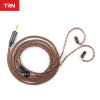 Trn t2 16 core silver plated hifi upgrade cable3.5 2.5mm plug mmcx 2pin - ảnh sản phẩm 3