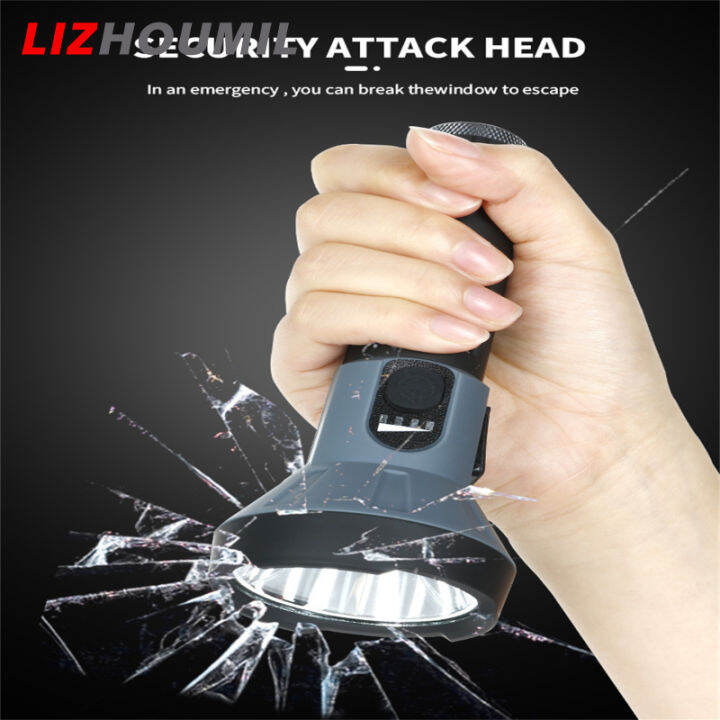 lizhoumil-ไฟฉายแรงสูงชาร์จ-usb-ได้-ไฟฉายฉุกเฉินซูมอัจฉริยะสำหรับกลางแจ้งกันน้ำ