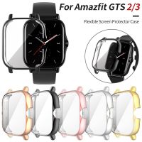 ❐❈✆ เคส TPU สำหรับ Huami Amazfit GTS 3 GTS3 Soft TPU ป้องกันหน้าจอป้องกันรอยขีดข่วนกรณี