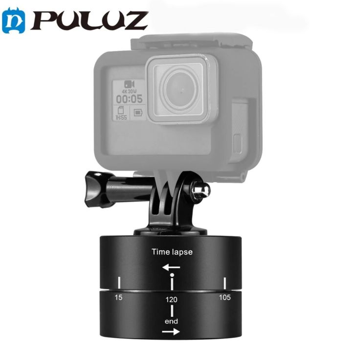 puluz-time-lapse-stabilizer-tripod-360-degrees-panning-rotation-tripod-for-all-gopro-xiaoyi-action-cameras