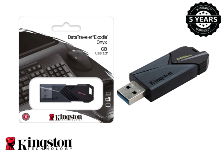 Kingston DataTraveler Exodia Onyx Flash Drive / Thumb Drive / Pendrive ...