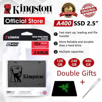 Kingston SATA 3 Disco A400 SSD 240GB 480GB 120GB Internal Solid State Drive  2.5 Inch SATAIII Hard Disk Laptop Desktop