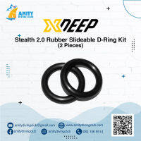 XDEEP Stealth 2.0 Rubber Slideable D-Ring Kit (2 Pieces)