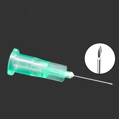 32G Needle Piercing Transparent Syringe Injection Glue Clear Tip Cap For Pharmaceutical Injection Needle 32G 4Mm 13Mm