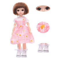 Doll Dream Fair Kawaii Baby 30cm Ball-Jointed 16 BJD Doll For Session Sisters Bonecas Princess Cool Girls Match 5cm Sneakers