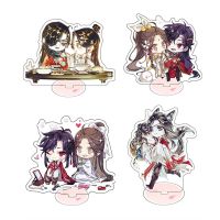 Tian Guan Ci Fu Q Version Xie Lian Hua Cheng Anime Figures Acrylic Stand Model Plate Toy Desk Decor Fashion BL Anime Collection