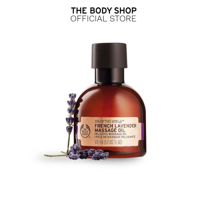 The Body Shop Spa of the World French Lavender Massage Oil Lazada PH