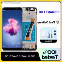 卐☒◄ 5.65 Inch Enjoy 7S Lcd For Huawei P Smart Display Touch Screen Digitizer FIG-LX1 FIG-LA1 FIG-LX2 FIG-LX3 Assembly With Frame