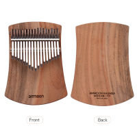 17-Key Thumb Piano Kalimba C Tone พร้อมกระเป๋าพกพา Musical Scale สติกเกอร์ Tuning Hammer Accompaniment Chain