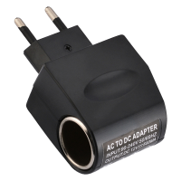 ปลั๊กอะแดปเตอร์รถยนต์หัวต่อปลั๊ก AC ที่จุดบุหรี่220V -12V ใหม่