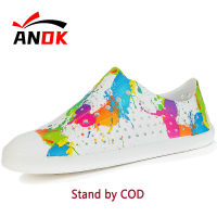 ANDK【จัดส่งในประเทศไทย】แพลตฟอร์มรองเท้าแตะฤดูร้อนรองเท้าแตะของผู้หญิงเวดจ์สุภาพสตรีกลางแจ้งอุดตันหนาถนนชายหาดสไลด์สาวพลิก flops รองเท้าสวน 36-45