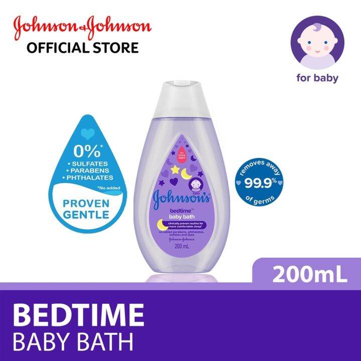 Johnson's Baby Bedtime Bath (200ml) Lazada