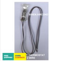 เทอร์โมตู้แช่แข็ง Bimetal ลูกศรคู่ตัวควบคุมอุณหภูมิ MM2-247 2สาย