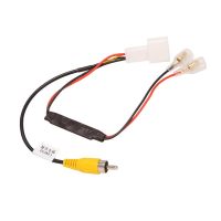 4 Pin Car Reverse Camera Retention Wiring Harness Cable Plug Adapter Connector Fit For Toyota