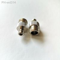 metal G1/4 male thread female luer connector China manufacturer nickel-plated brass fitting luer lock adapter