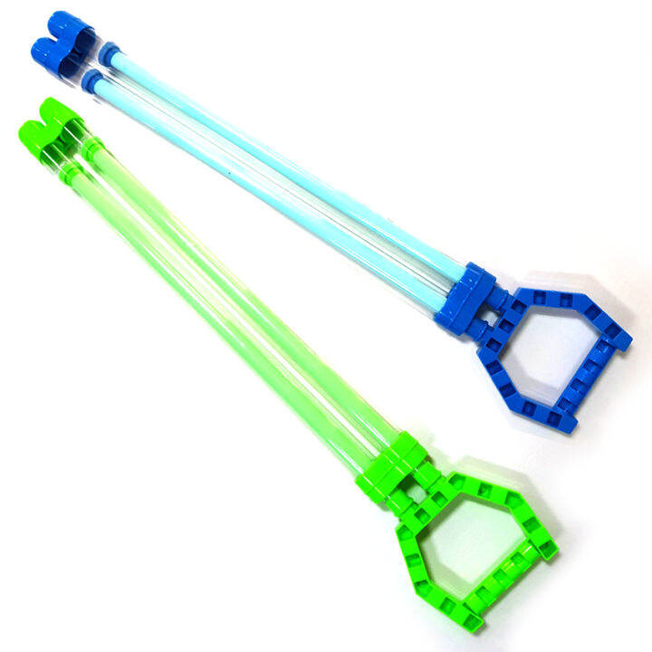 Tube Water Shooter Double Barrel Hand Pump Water Gun Water Pool Toys