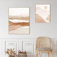 2023 ▧ Morandi Abstract Seascape Nordic style Posters Canvas Painting Wall Art Print Pictures Bedroom Living Room Interior Home Decor