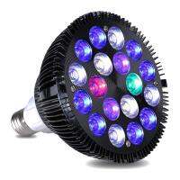 ไฟ Grow LED สำหรับตู้ปลา54W E27การเพาะเลี้ยงปะการังการเพาะเลี้ยงในร่มไฟสำหรับต้นไม้โคมไฟเต็นท์สำหรับตู้ปลา