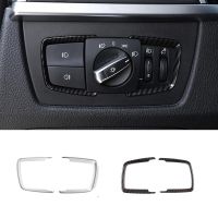 ┋☾ Car Styling Headlight Switch Decorative Sequins Frame Trim Fit For BMW 1/2/3/4 Series F30 F34 F22 F32 f20 F21 X5 F15 X6 F16