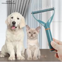 Pets Fur Knot Cutter Dog Grooming Shedding Tools Pet Cat Hair Removal Comb Brush Double sided Pet Products Suppliers