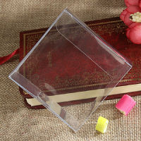 wholesale 6x6x3 cm Plastic Clear PVC Packaging Boxes rectangle cosmetic Perfume Gift Packing Boxes Free Shipping