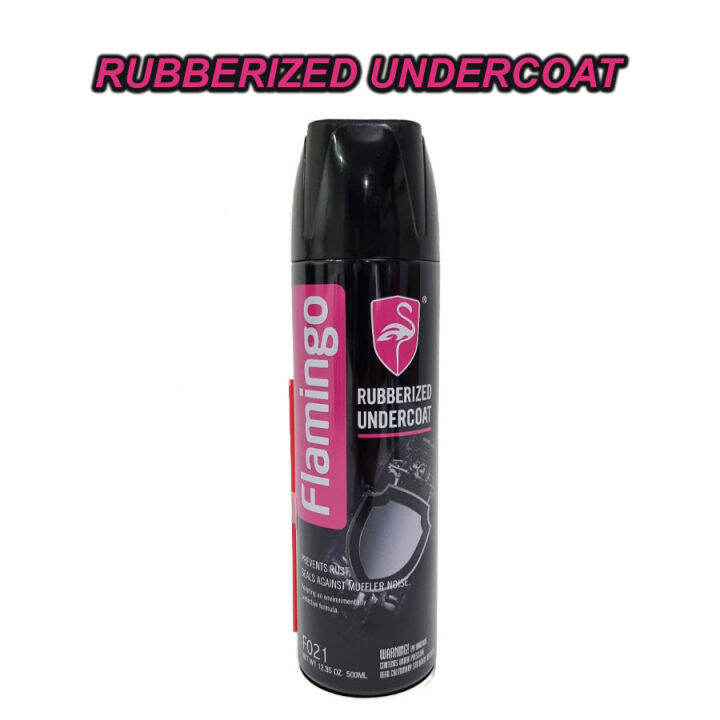 Rubberized Undercoating Spray 500ml (12.35oz) Black Lazada PH