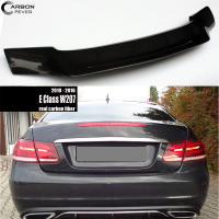 A207 CARBON FIBER REAR TRUNK LIP SPOILER C207 TAILWING DUCKTAIL For E CLASS W207 2DR 2010 - 2016