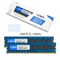 เดสก์ท็อปแรม2X 8GB DDR3L 1600MHz DIMM PC3L-12800U 1.35V CL11 2RX8 240pin Intel AMD สำหรับคอมพิวเตอร์พีซีหน่วยความจำ RAM3825 RAM