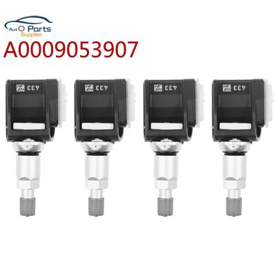 new prodects coming New 4pcs A0009053907 TPMS Tire Pressure Monitoring System For Mercedes Benz C/S/E/GLS/GLC/Metris 0009053907 433MHZ