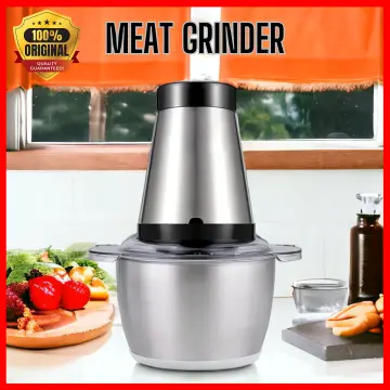 BEAR 2.0L Multi-Functional Stainless Steel Electric Food Chopper Mincer  300W Powerful Food Processor Meat Grinder Mixer For Home Kitchen