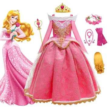 Sleeping Beauty Leggings, Aurora Women Pink Costume, Disney