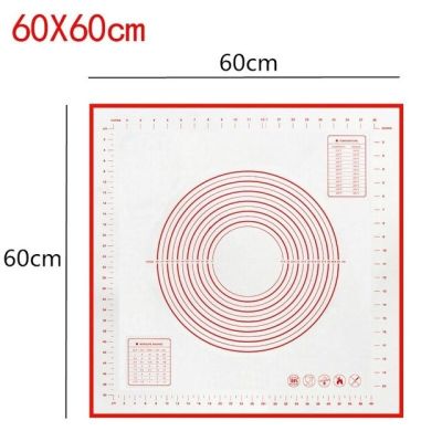 【❉HOT SALE❉】 congbiwu03033736 เสื่ออนุรักษ์สิ่งแวดล้อมซิลิโคนใช้ซ้ำได้แผ่นรองอบสำหรับรีดแป้งเครื่องมือทำขนมอบขนมอบแบบนอนสติ๊กขนาดใหญ่